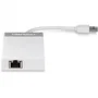 TRENDnet TU3-ETGH3 Hub USB 3.0 con Adaptador Ethernet Gigabit Blanco y Gris